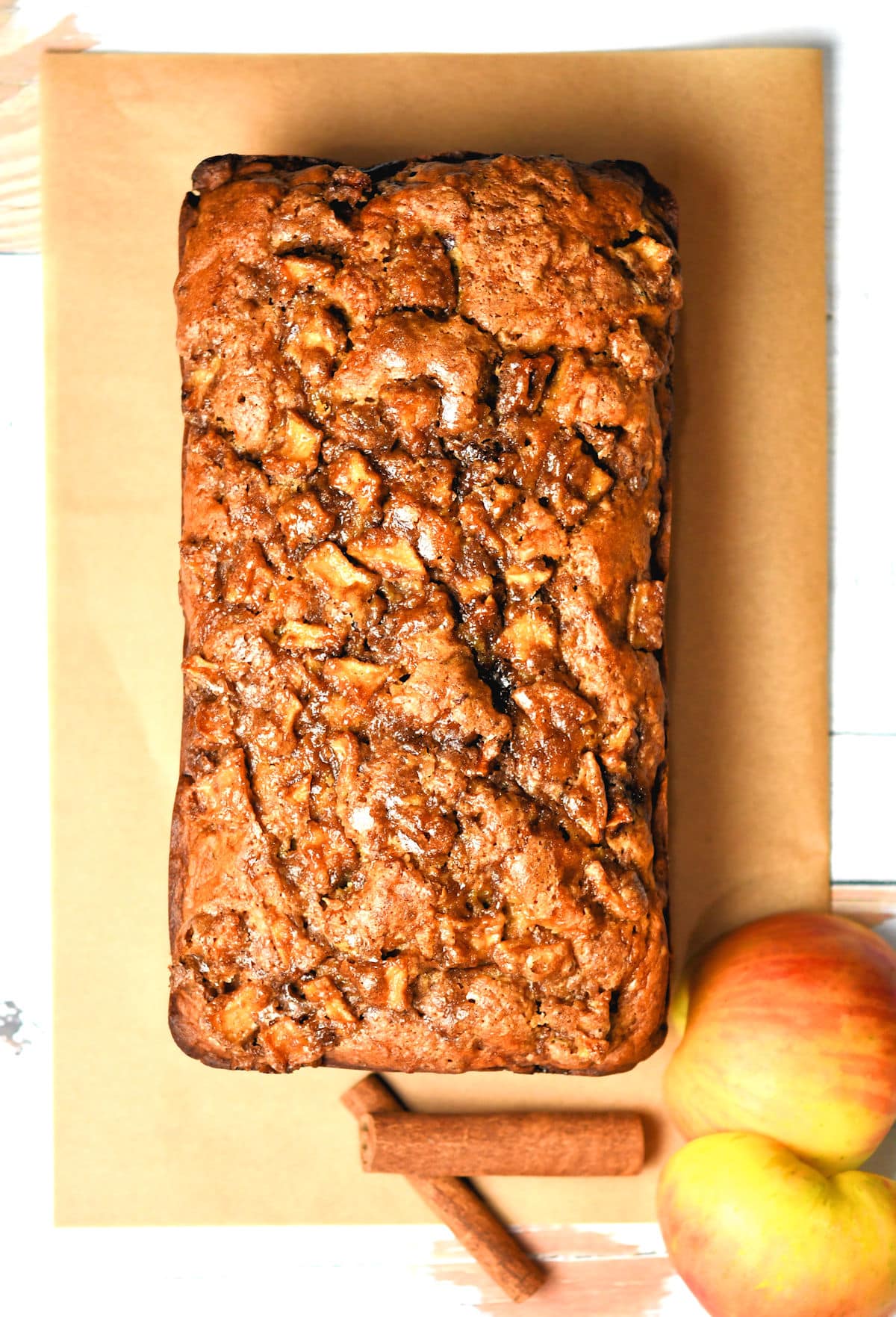 sweet potato apple cinnamon bread without Icing.