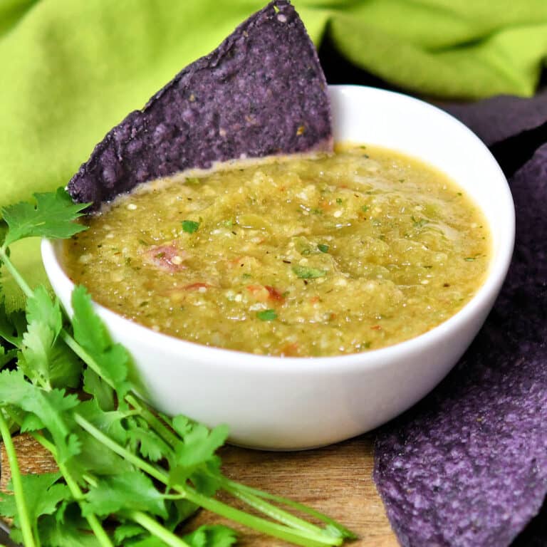 Pineapple Tomatillo Salsa Sweet, Tangy for Tacos and Chips