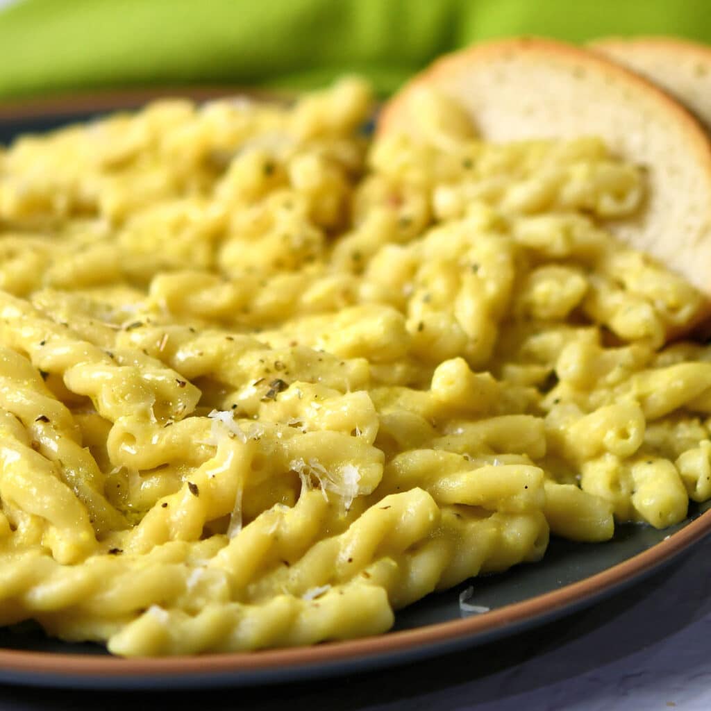 Summer Squash Alfredo Pasta by Christian Guzman